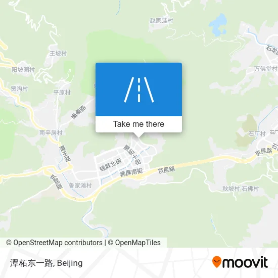 潭柘东一路 map