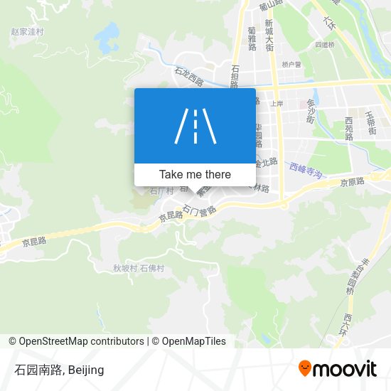 石园南路 map