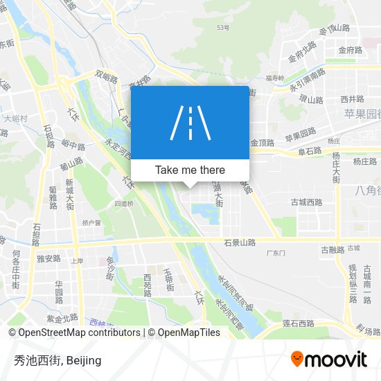秀池西街 map