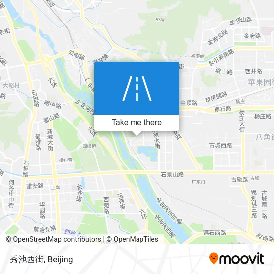 秀池西街 map