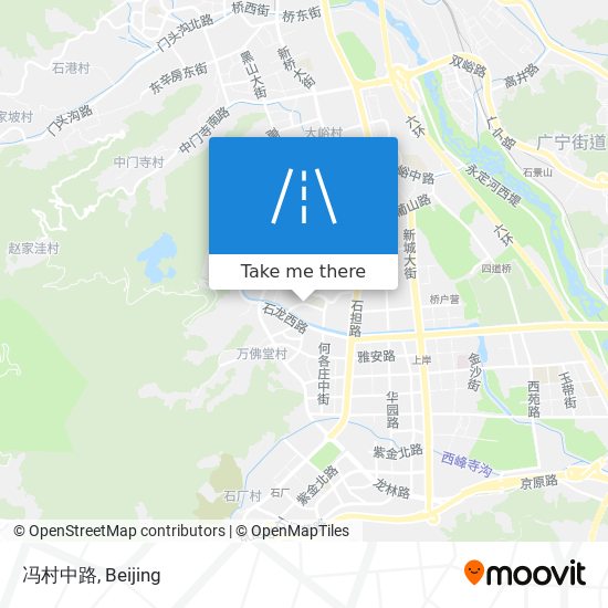 冯村中路 map
