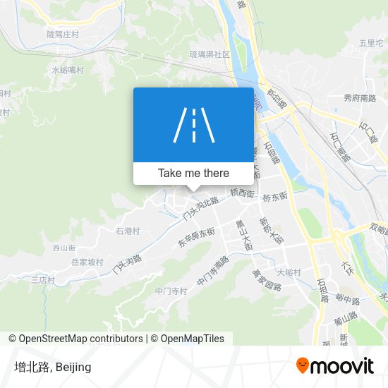 增北路 map