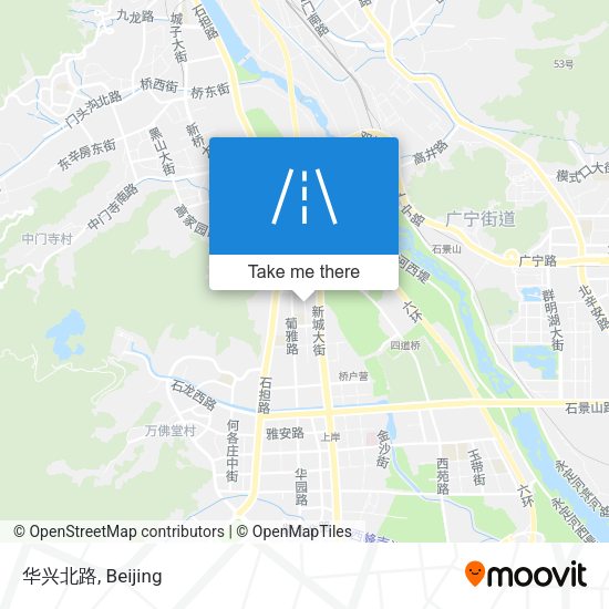 华兴北路 map