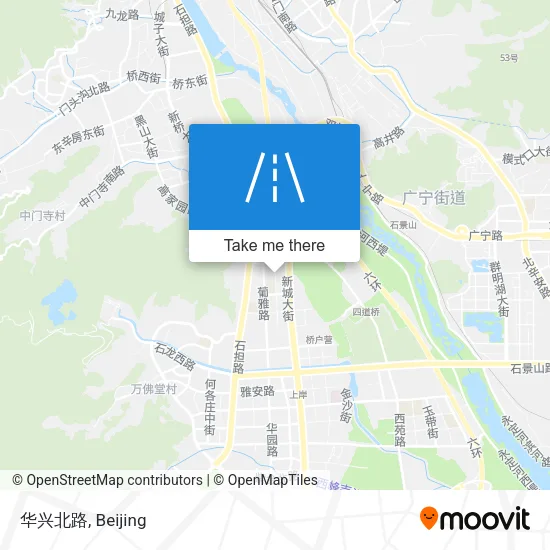 华兴北路 map
