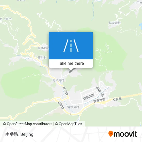 南桑路 map