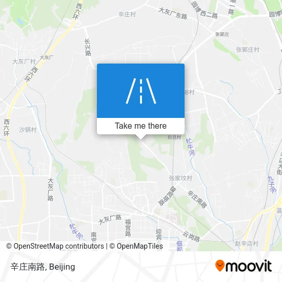 辛庄南路 map