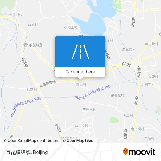 京昆联络线 map