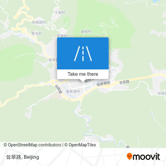 耸翠路 map