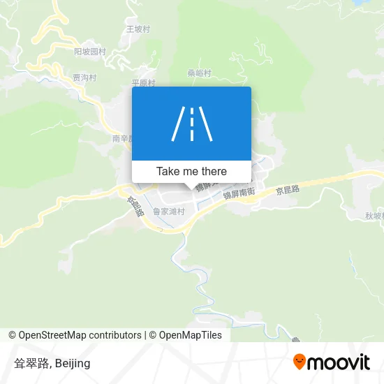 耸翠路 map
