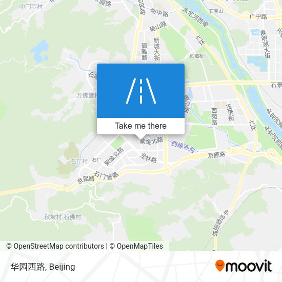 华园西路 map