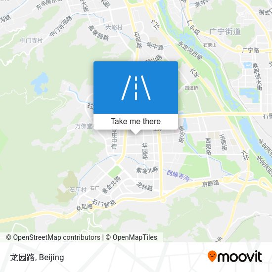 龙园路 map