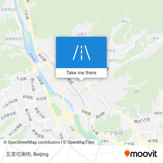 五里坨南街 map