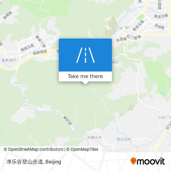 净乐谷登山步道 map