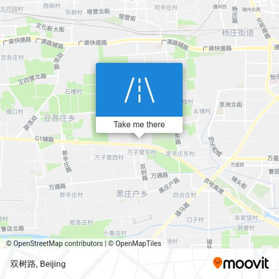 双树路 map