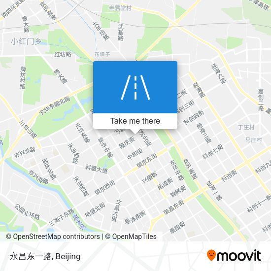 永昌东一路 map