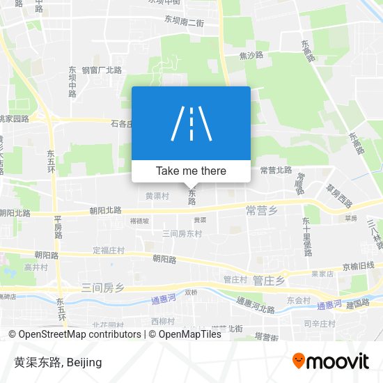 黄渠东路 map