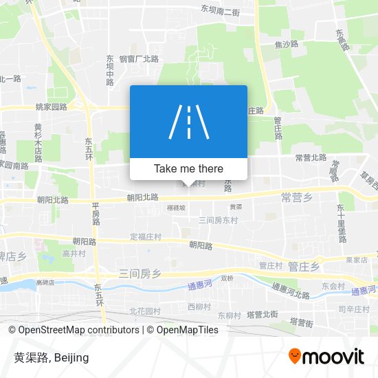 黄渠路 map