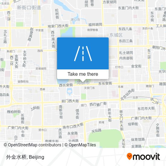 外金水桥 map