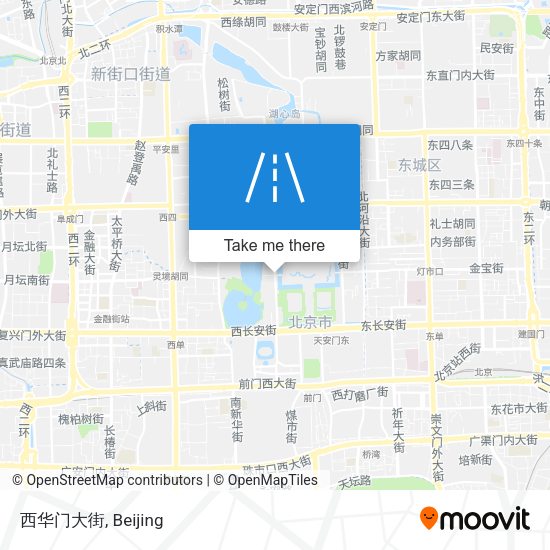西华门大街 map
