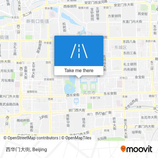 西华门大街 map