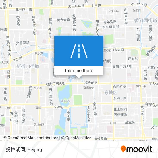 拐棒胡同 map