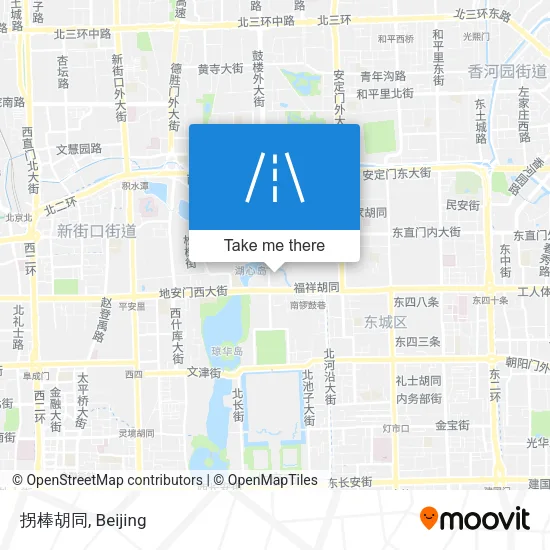 拐棒胡同 map
