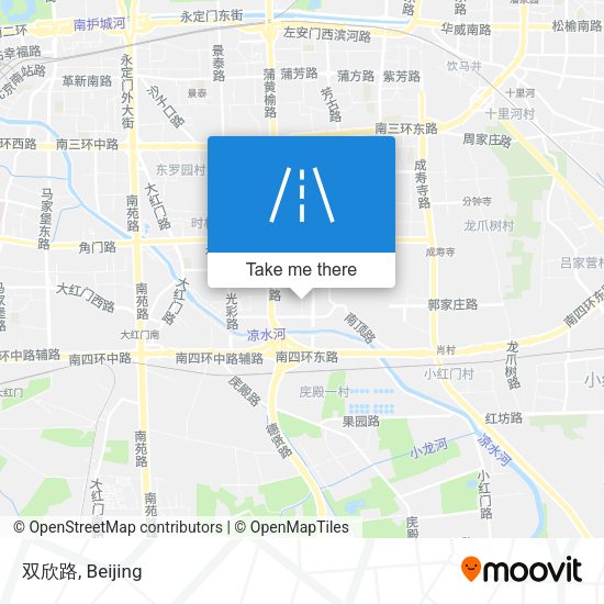 双欣路 map