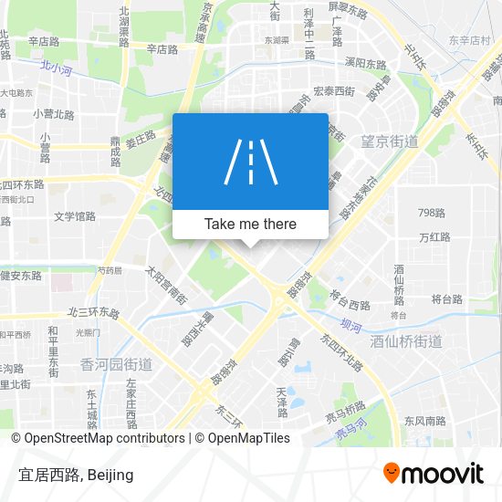 宜居西路 map