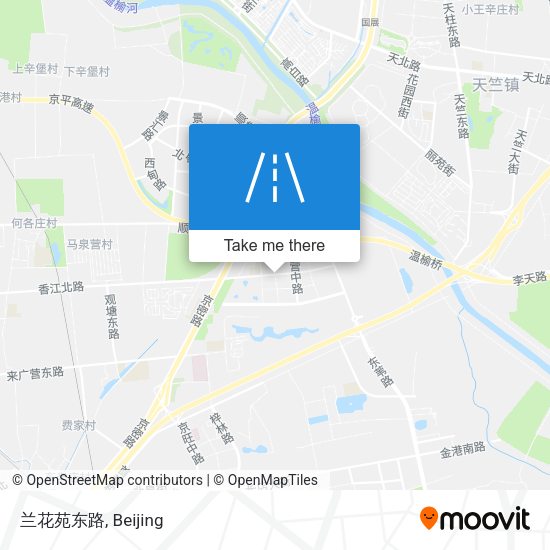 兰花苑东路 map