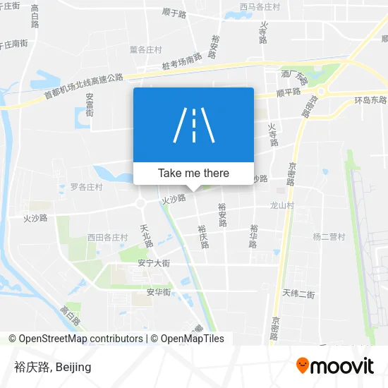 裕庆路 map