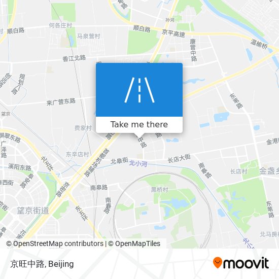 京旺中路 map