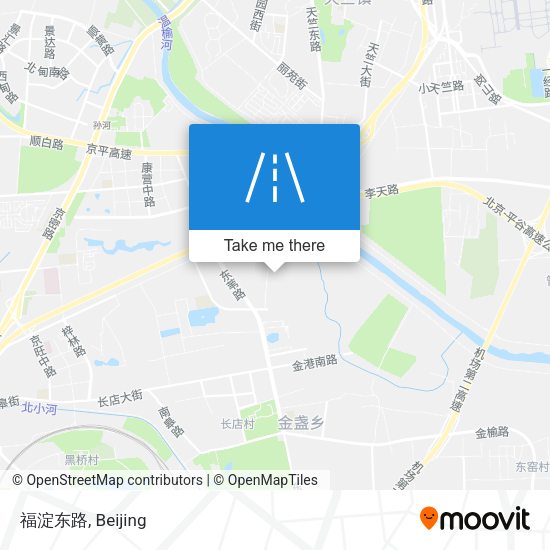 福淀东路 map
