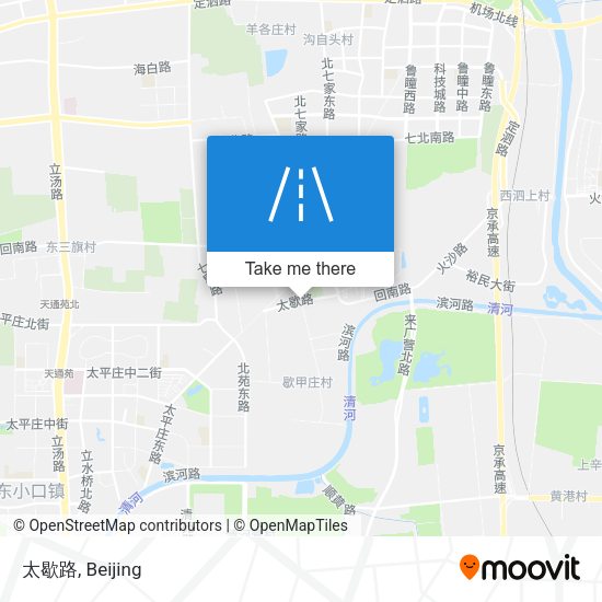 太歇路 map