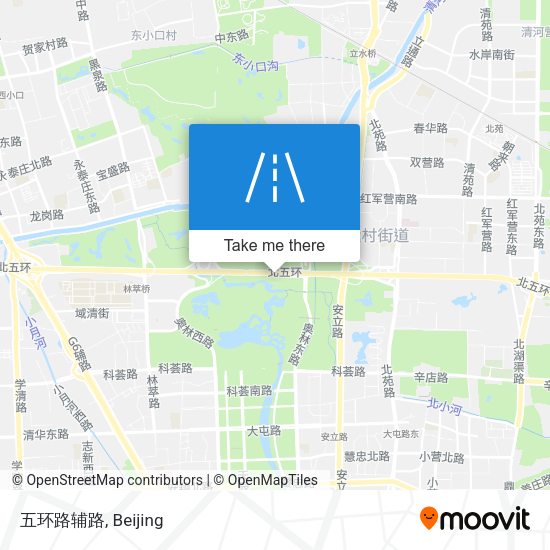 五环路辅路 map