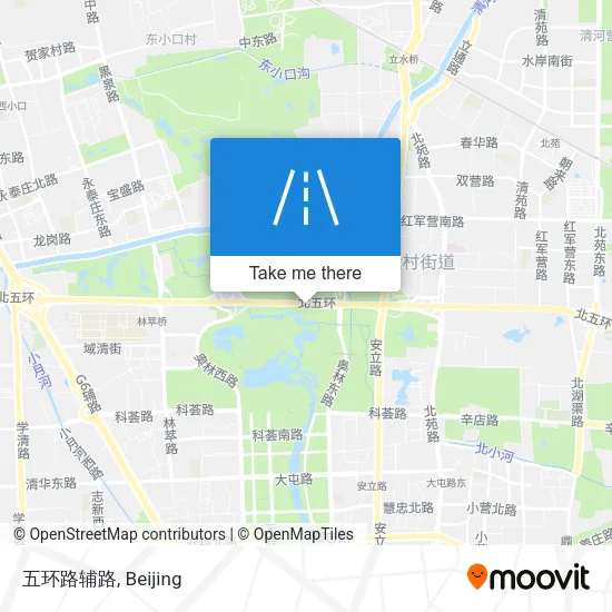 五环路辅路 map
