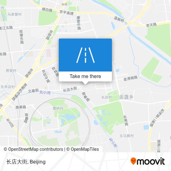 长店大街 map