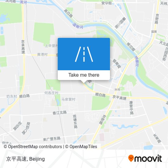 京平高速 map