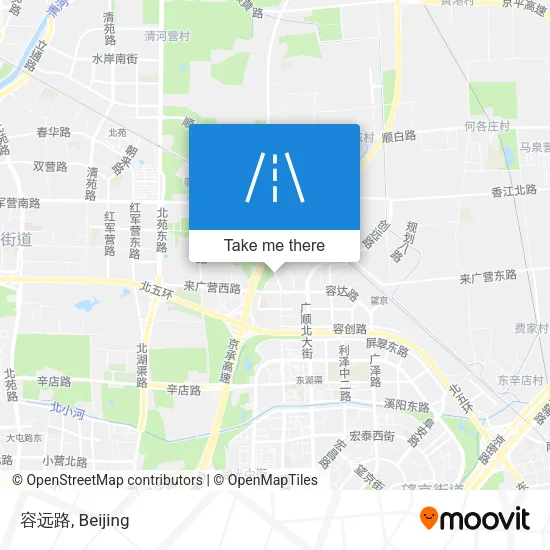 容远路 map