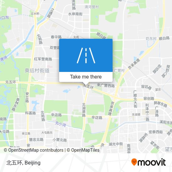北五环 map