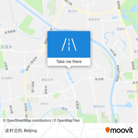 皮村北街 map