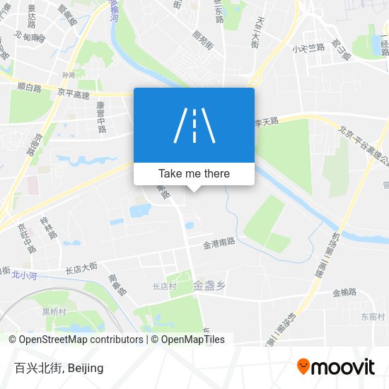 百兴北街 map
