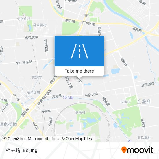 梓林路 map