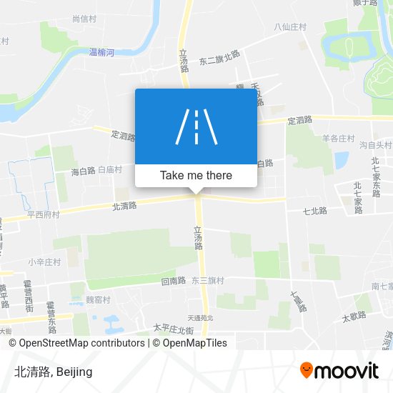 北清路 map