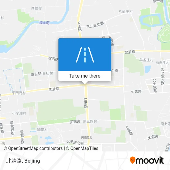 北清路 map