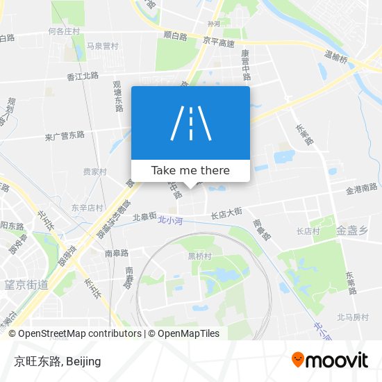 京旺东路 map