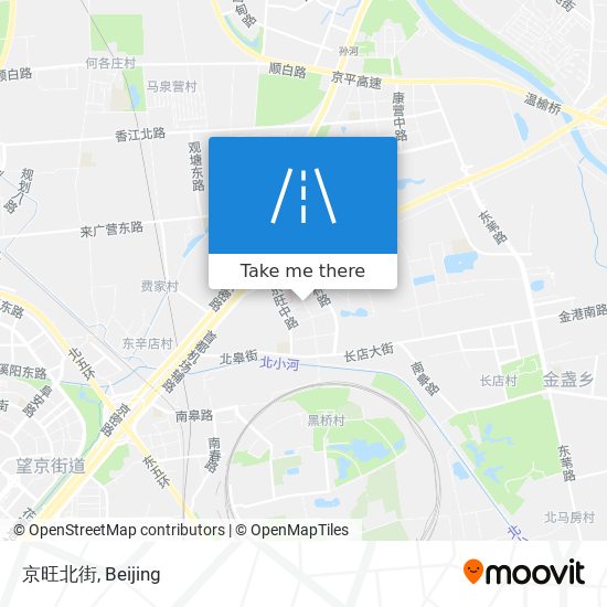 京旺北街 map