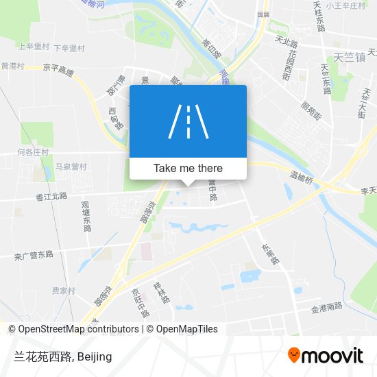 兰花苑西路 map