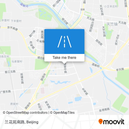 兰花苑南路 map