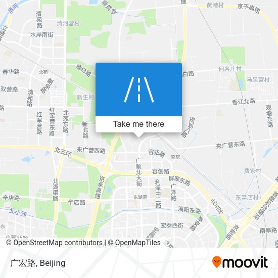 广宏路 map