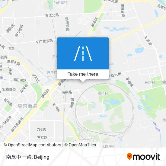 南皋中一路 map